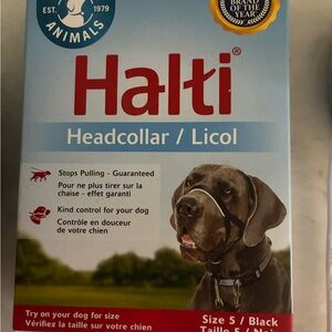 Black Headcollar for Dogs